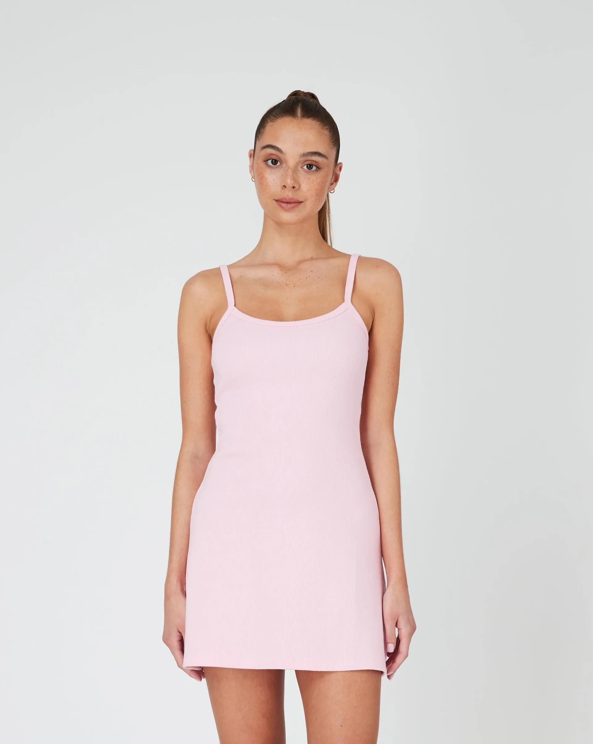 A LINE DRESS - CANDY PINK