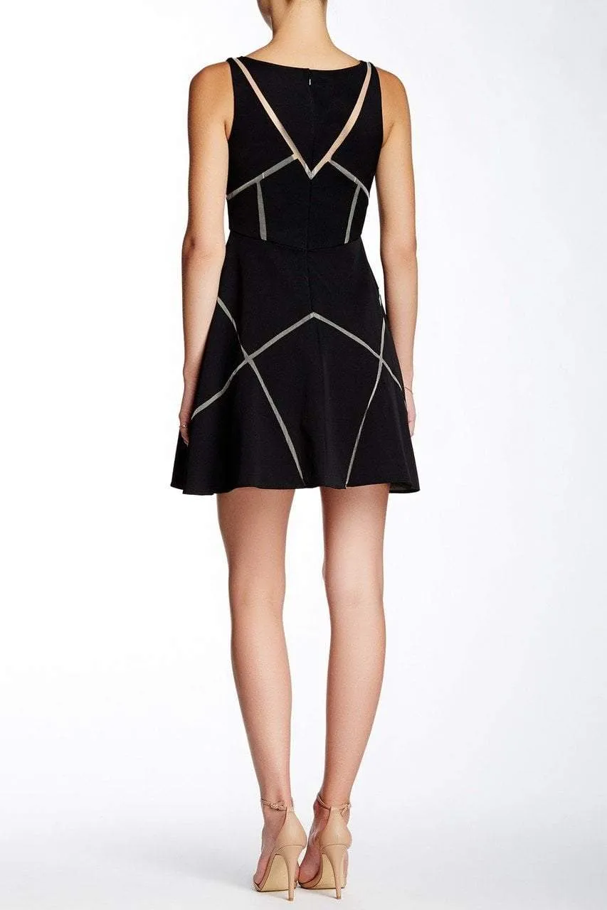 Aidan Mattox - 54458370 Sleeveless Bateau A-line Dress