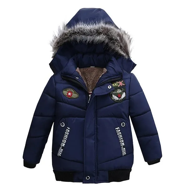 Autumn Winter Baby Boys Jacket  Clothes 2 3 4 5 Year