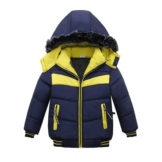 Autumn Winter Baby Boys Jacket  Clothes 2 3 4 5 Year