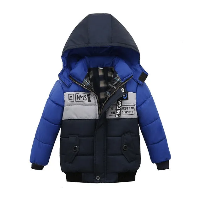 Autumn Winter Baby Boys Jacket  Clothes 2 3 4 5 Year