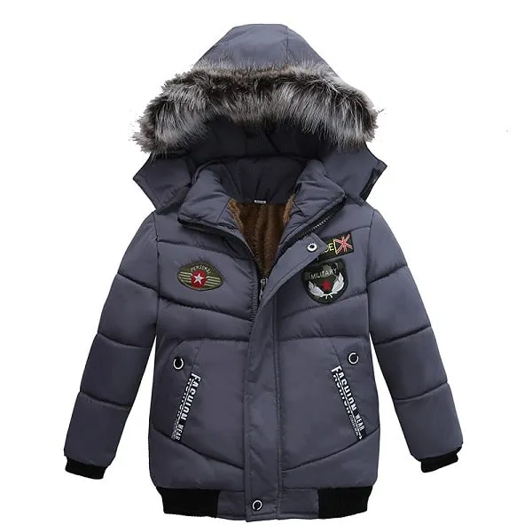 Autumn Winter Baby Boys Jacket  Clothes 2 3 4 5 Year