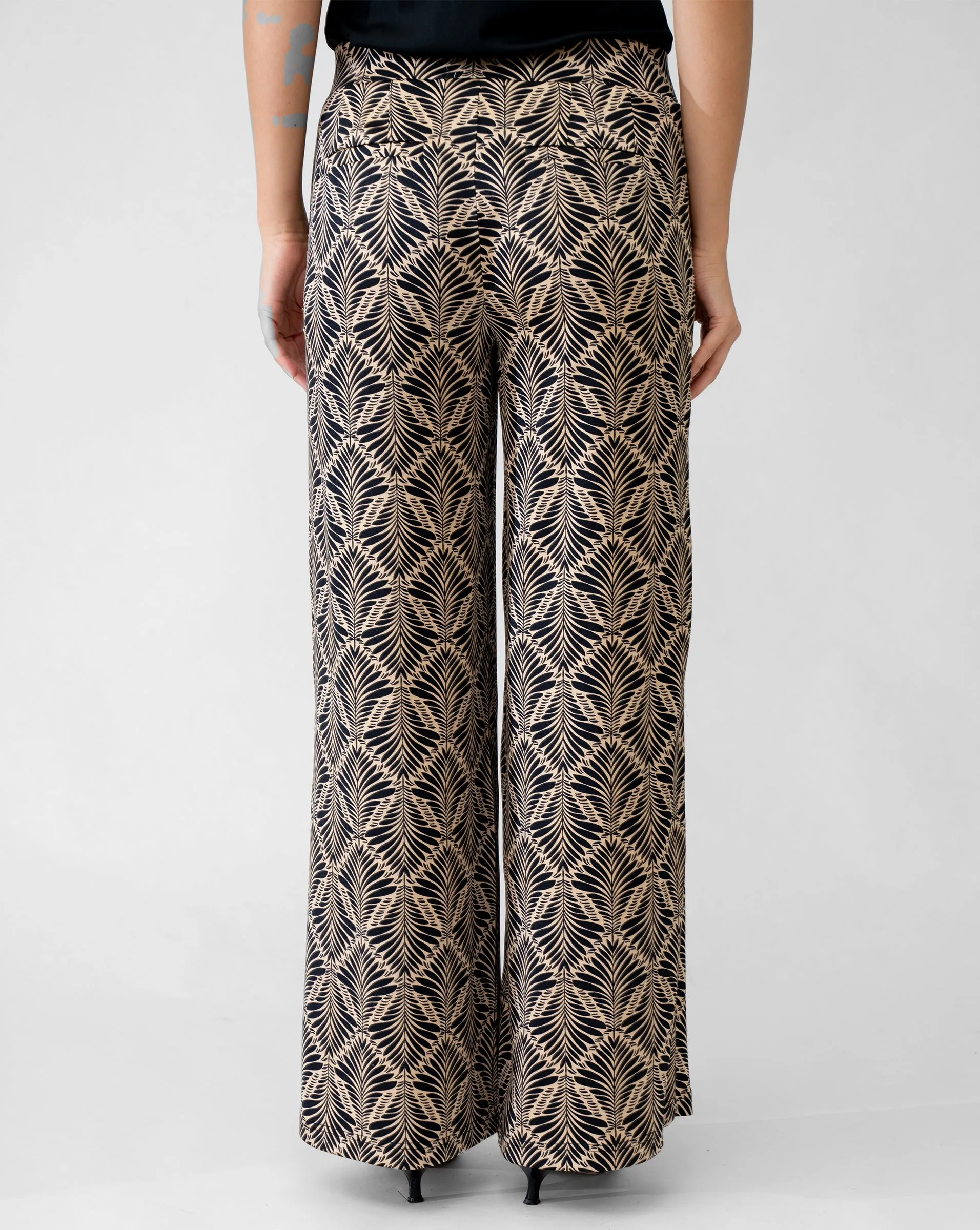 Basalt Printed Trouser