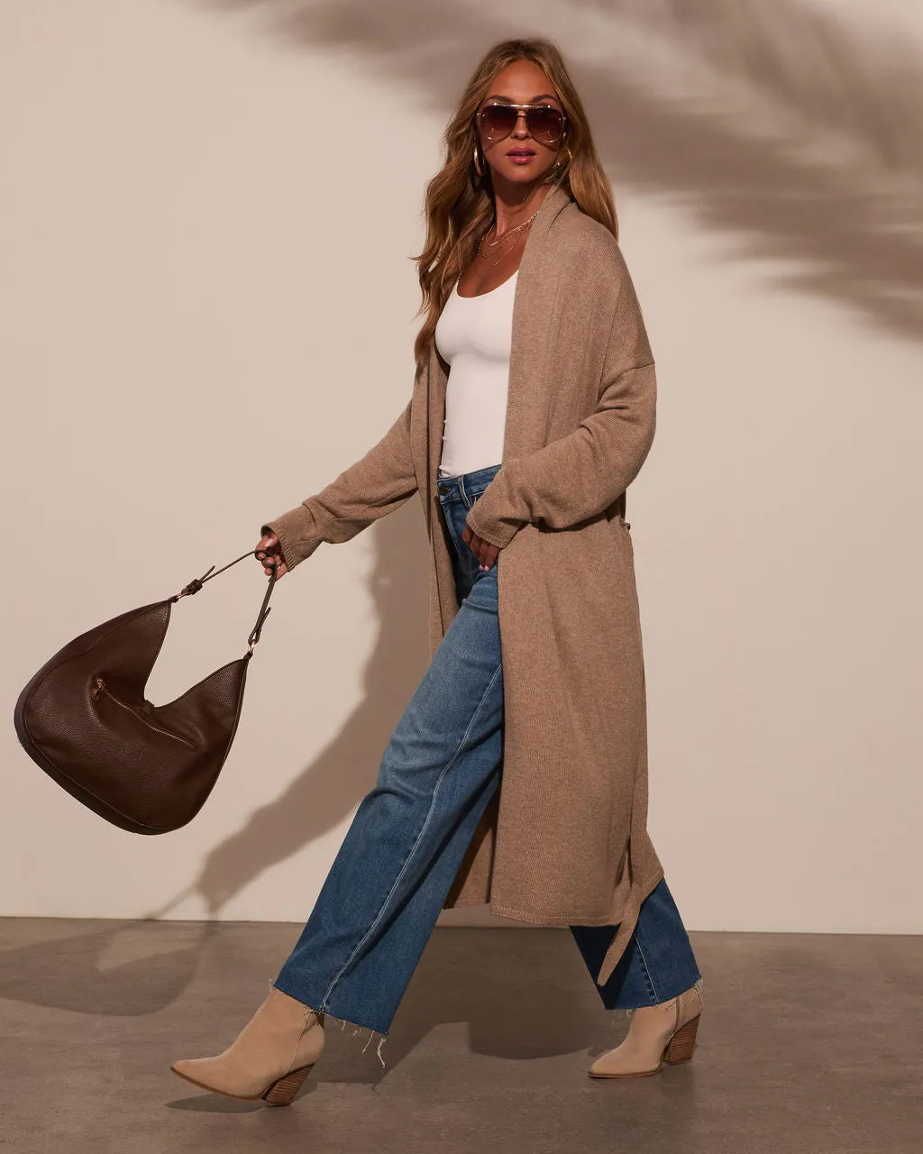 By My Side Cashmere Blend Duster Cardigan