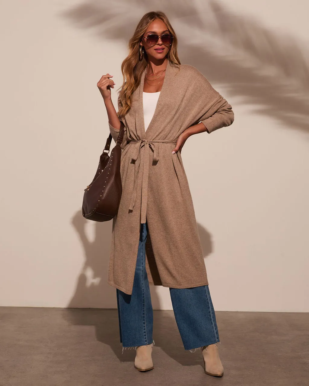 By My Side Cashmere Blend Duster Cardigan