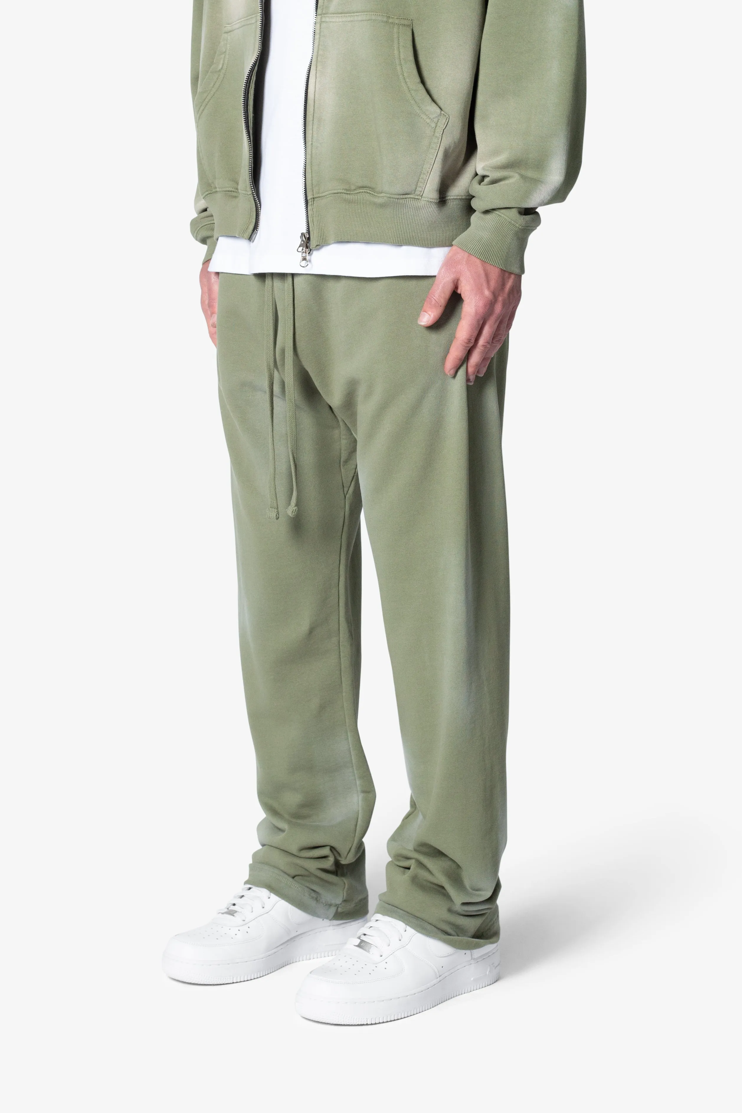 Faded Relaxed Every Day Sweatpants - Washed Olive