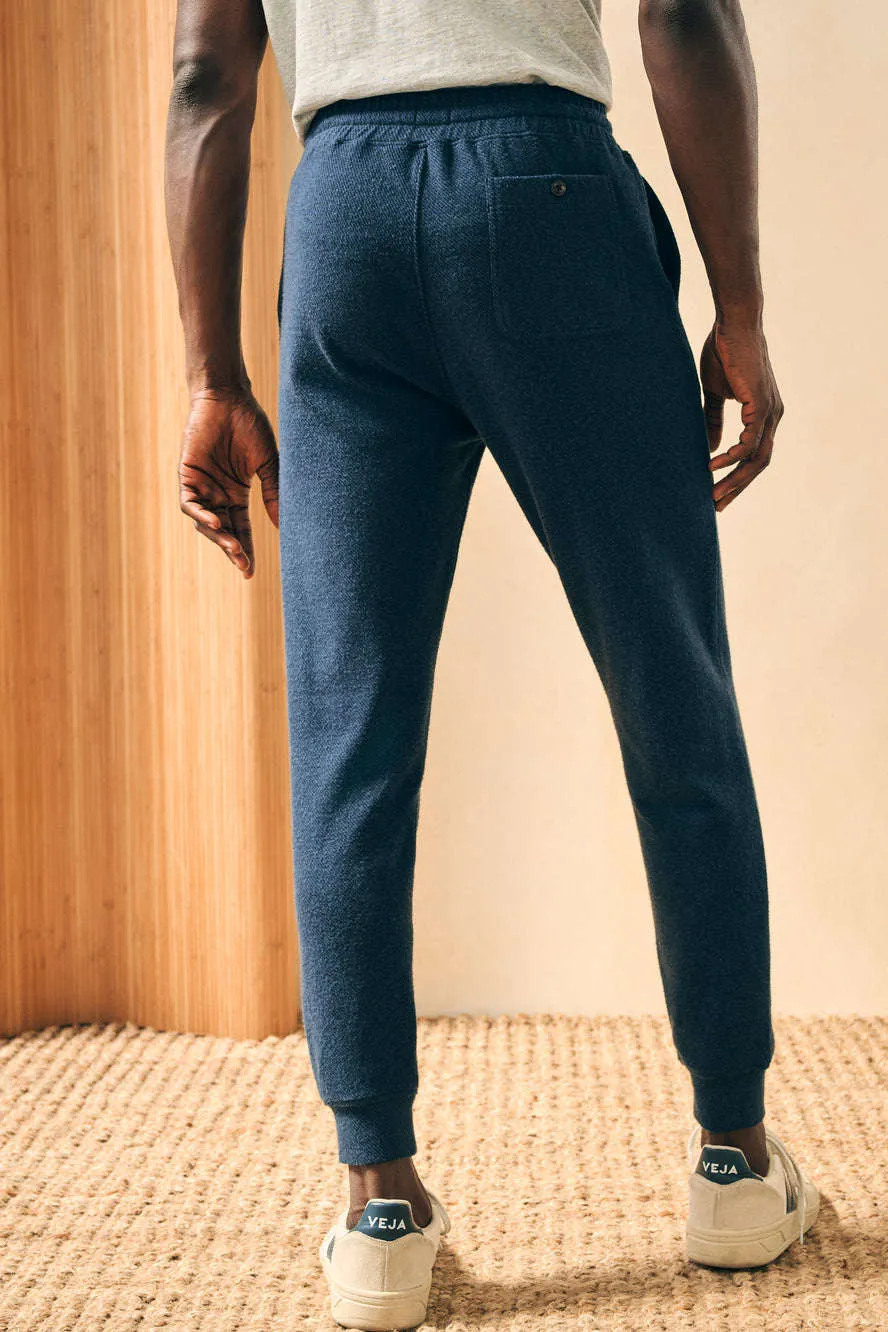 Faherty Legend™ Sweatpant in Brighton Navy Twill