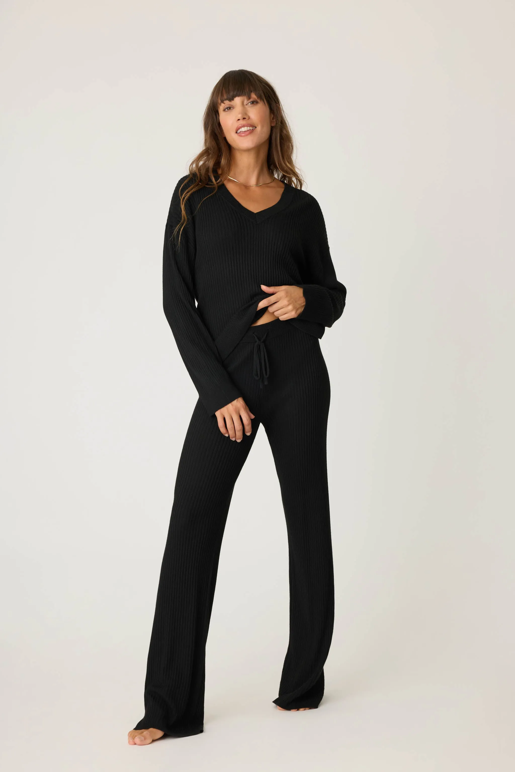 Jet Set Luxe Rib Pant