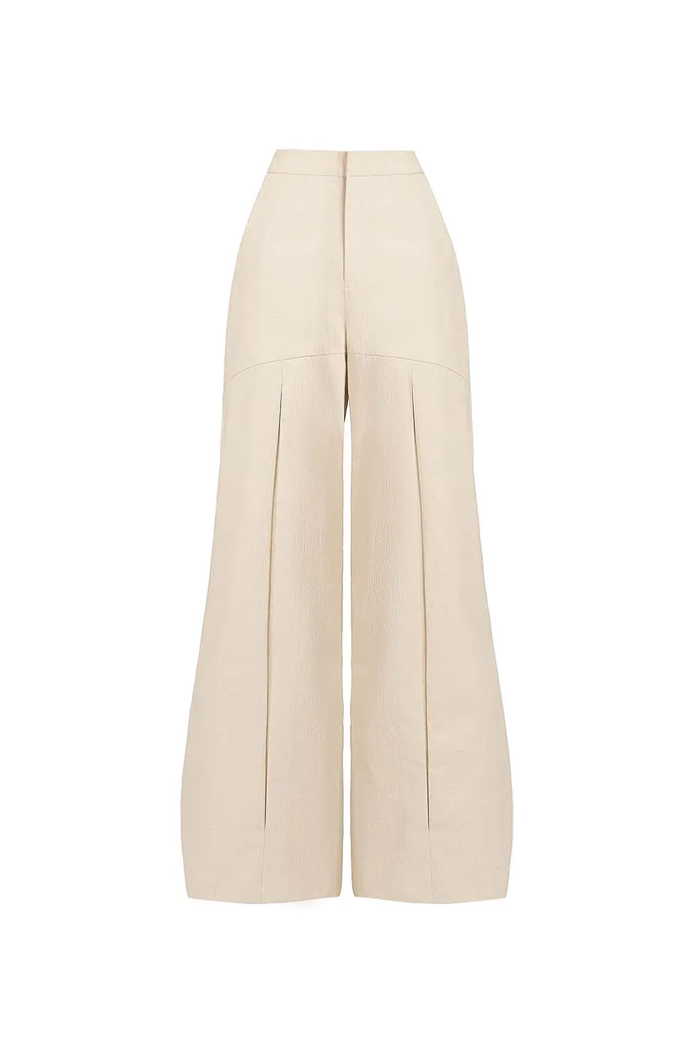 Nguyen Cocoon High Waist Chenille Long Length Pants