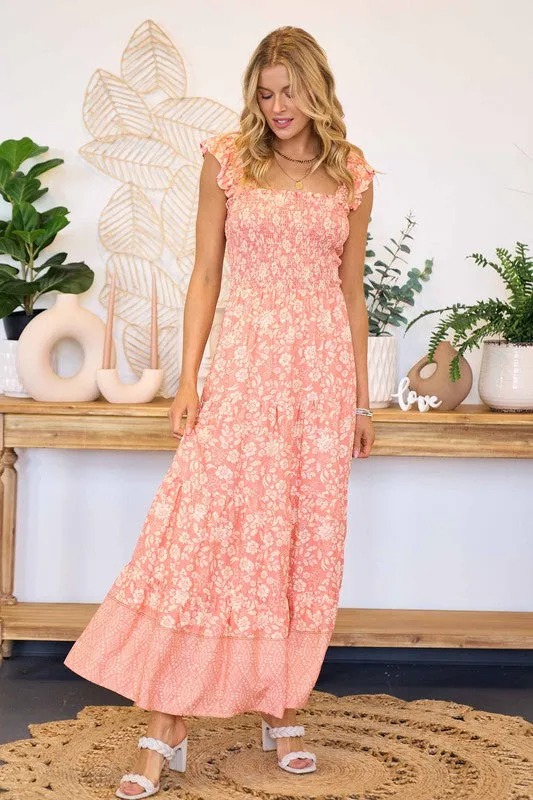 Penny Smocked Maxi Dress