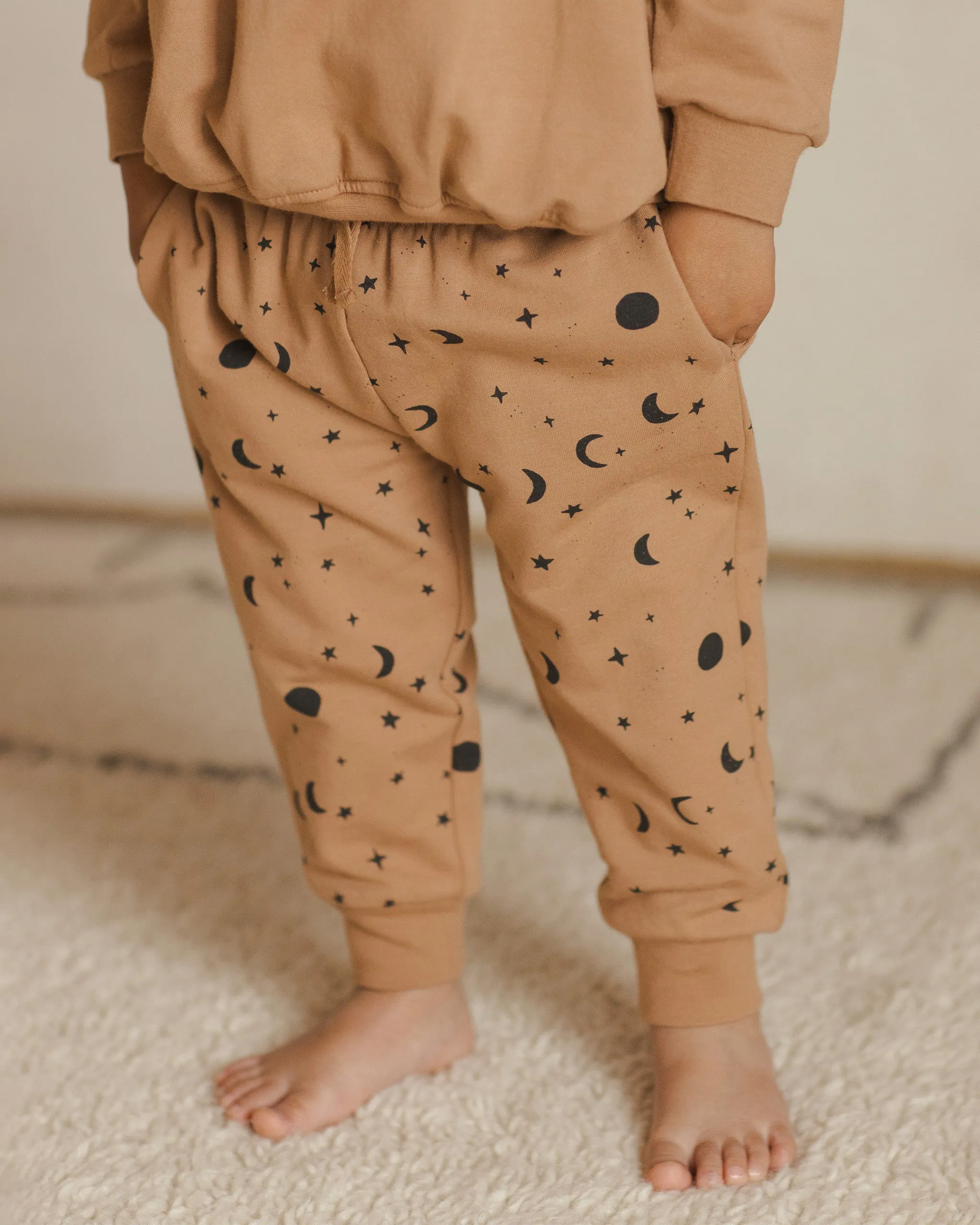 Quincy Mae Relaxed Sweatpant - Night Sky