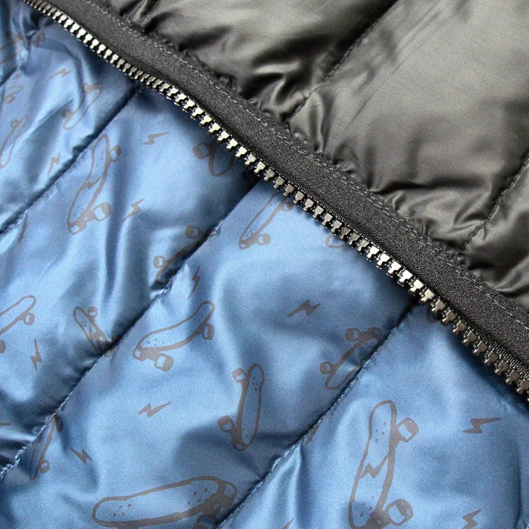 Reversible Puffer | Skater Vibes