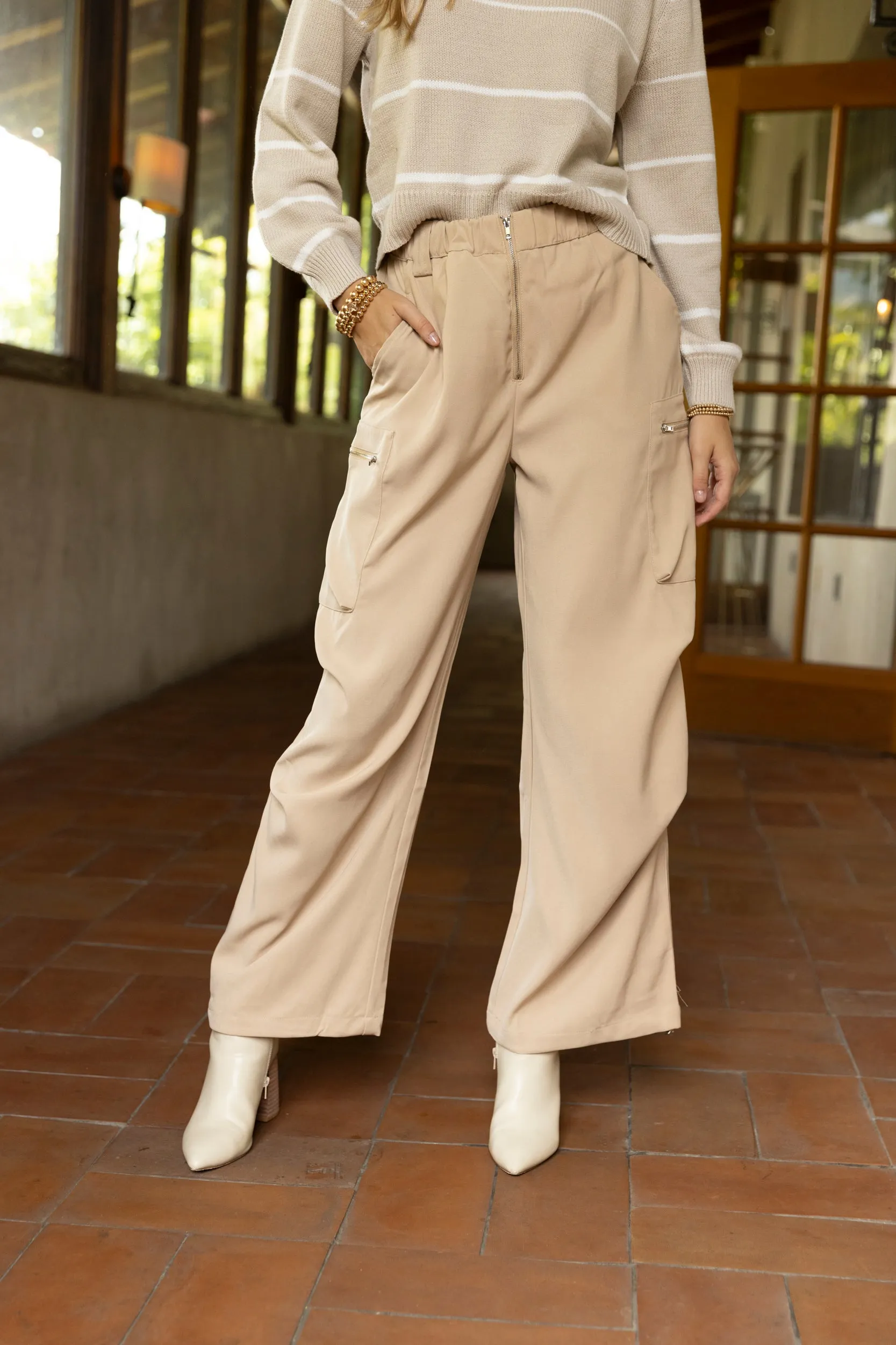 SALE - Arman Exposed Pocket Cargo Pants