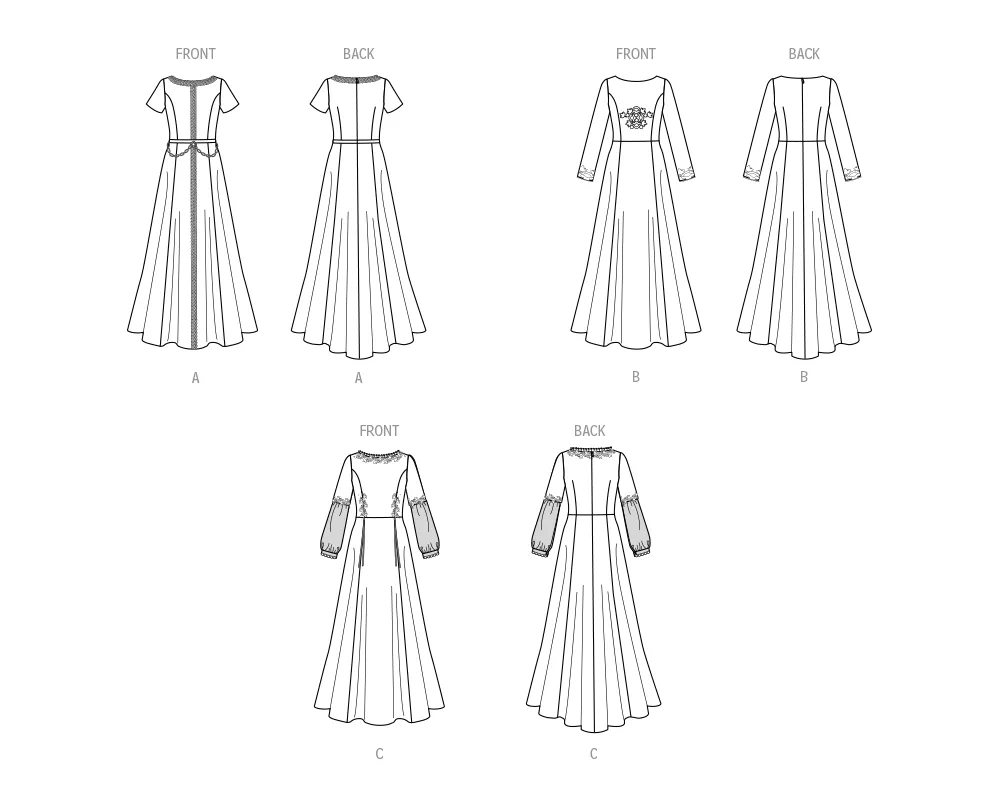 Simplicity Sewing Pattern S9812 MISSES' COSTUMES