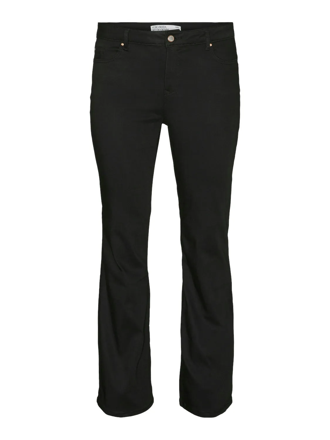 Vero Moda Flash Flared Jeans in Black