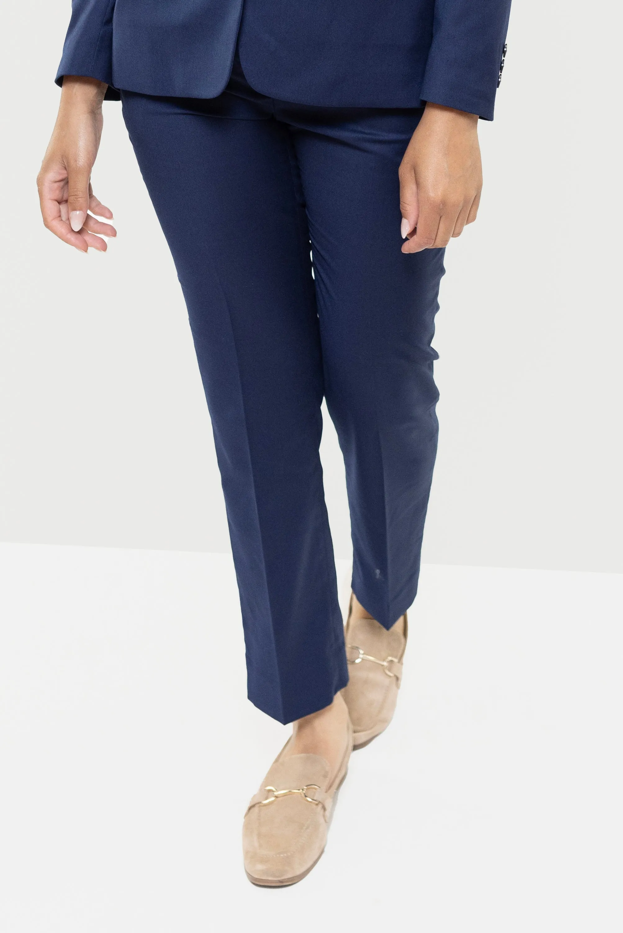 Women's Navy Suit Separates Pants