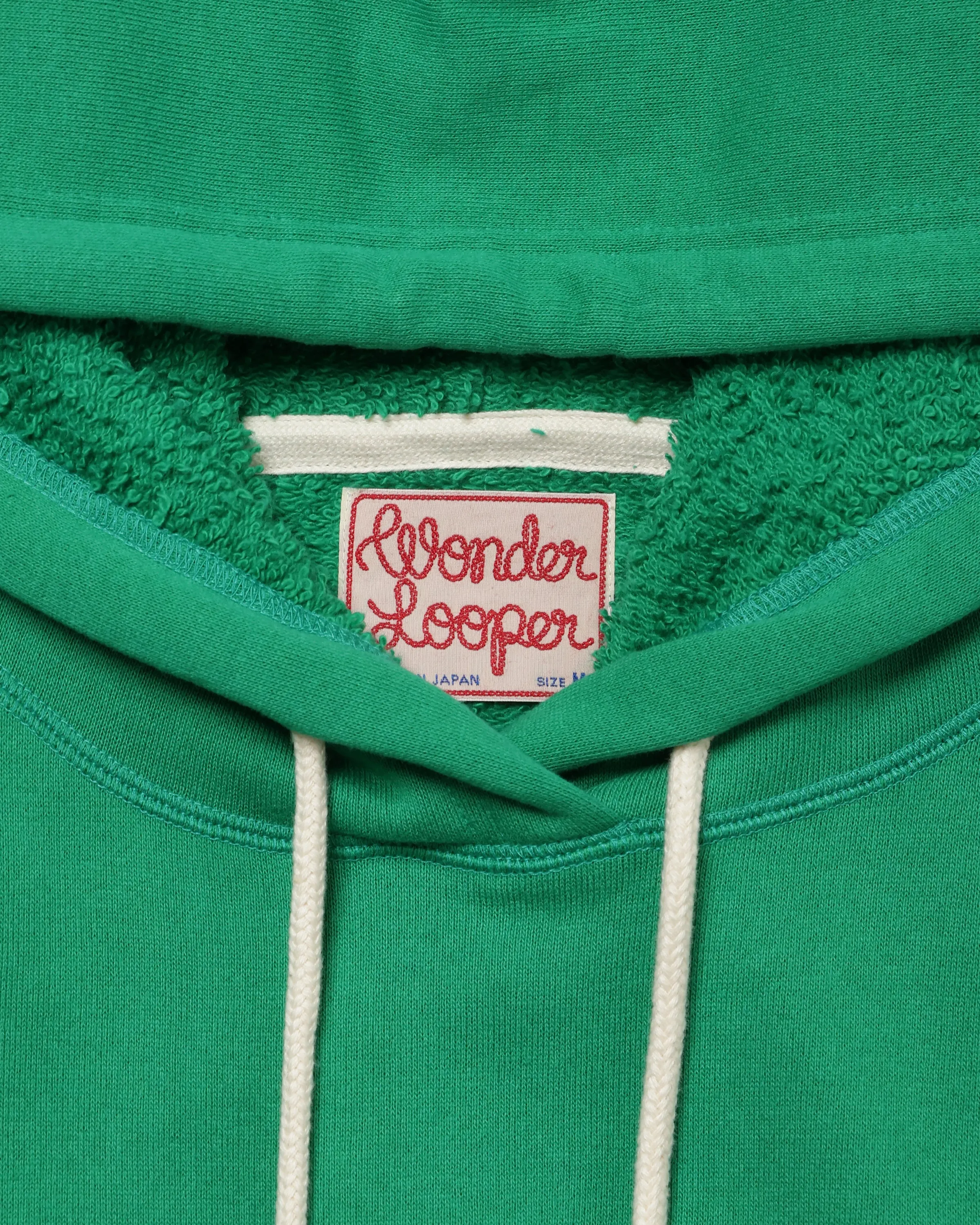 Wonder Looper Super Looper French Terry Pullover Hoodie - Green